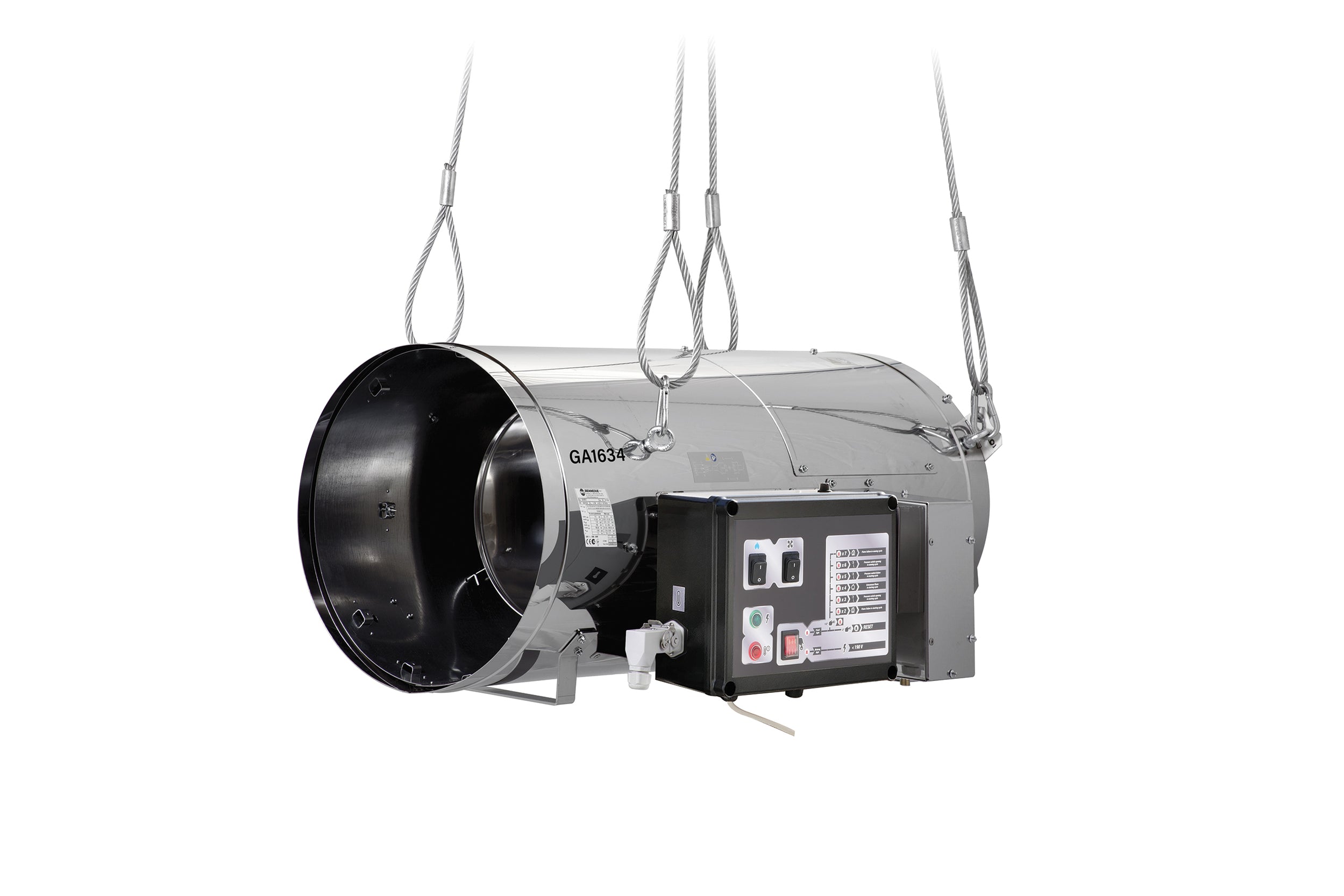Direct Fired LP/LPG Space Heater — Gasolec